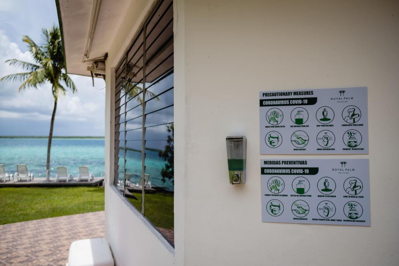 Royal Palm Bacalar Cabanas & Lagoon Club Exterior foto