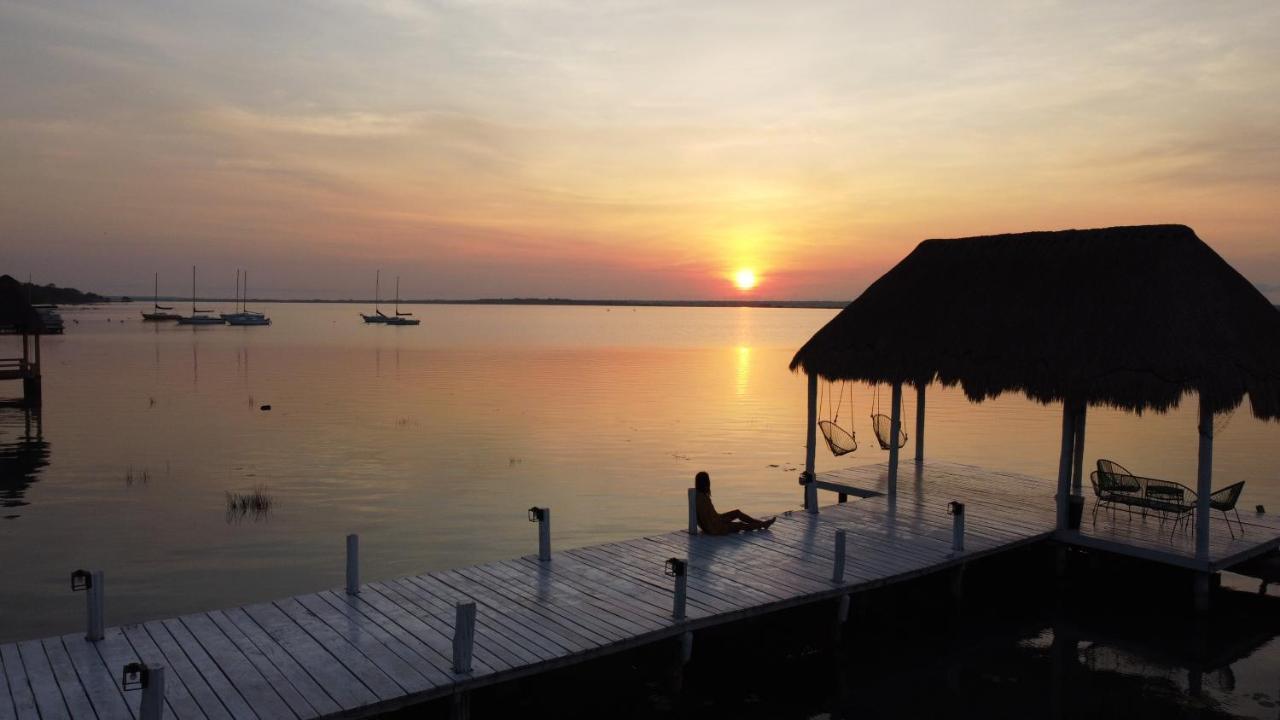 Royal Palm Bacalar Cabanas & Lagoon Club Exterior foto